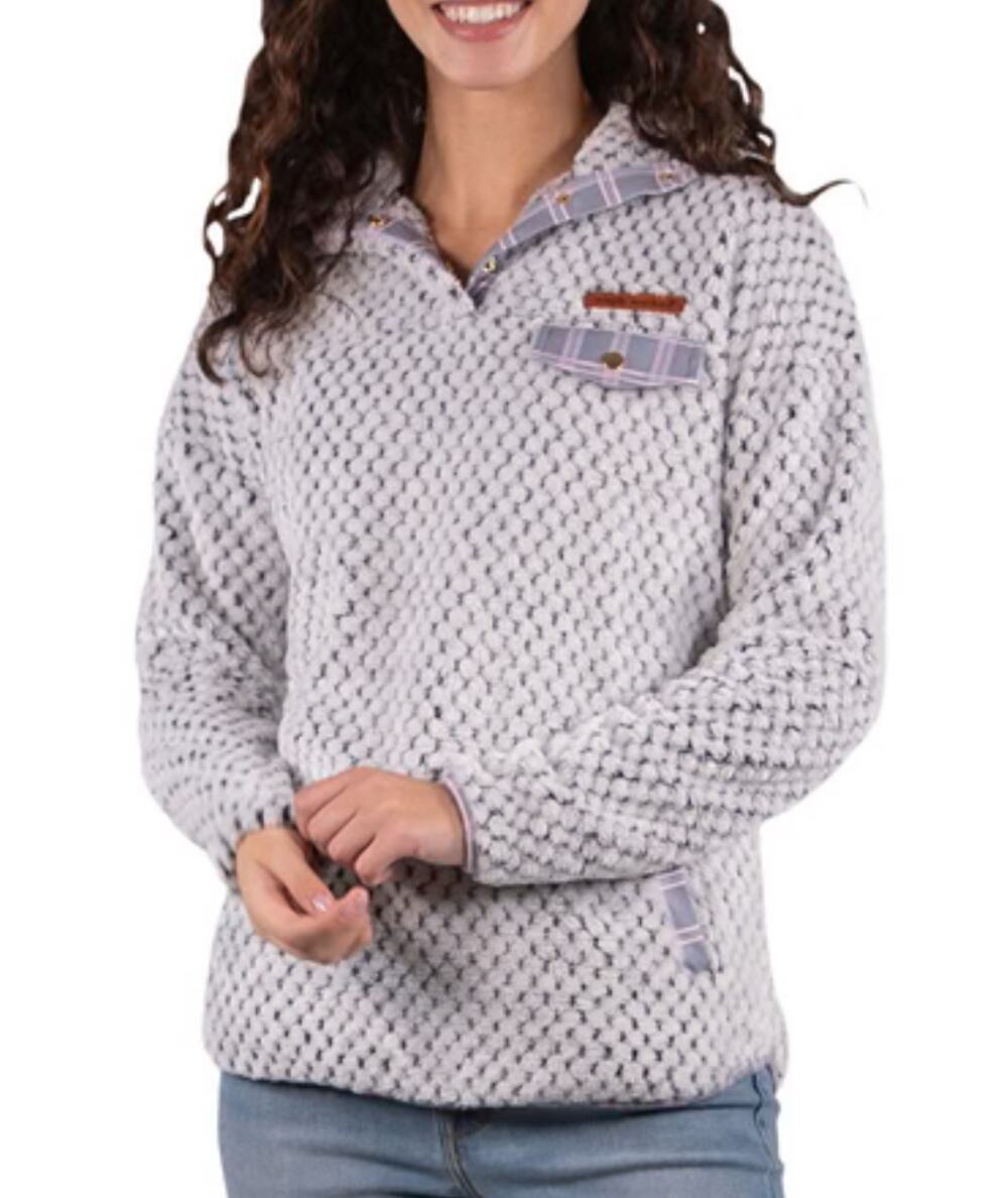 Simply Southern Simply Soft Quarter Snap Fleece Pullover